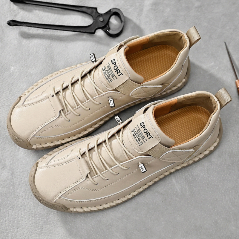 Calder Handcrafted Leather Trainer