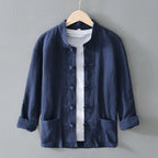 Ellis Mandarin Collar Shirt