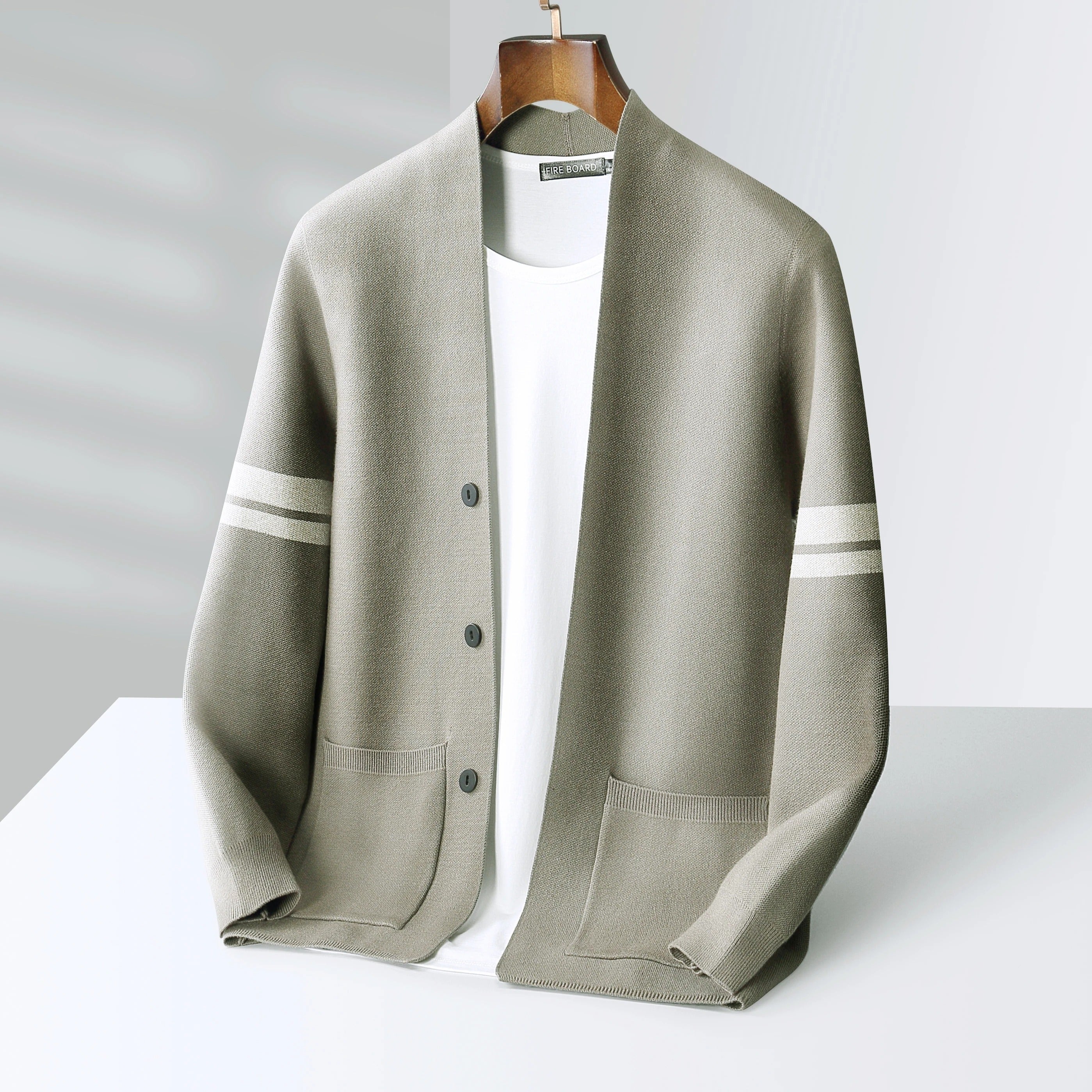 Finn Fine-Knit Cardigan