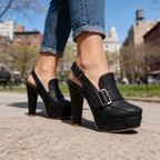 Halton Slingback Block Heels