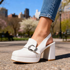 Ridley Slingback Block Heels