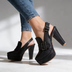 Halton Slingback Block Heels