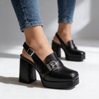 Ridley Slingback Block Heels