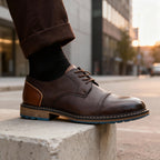MARLOWE CAP-TOE DERBIES
