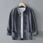 Ellis Mandarin Collar Shirt