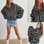 Vivienne Check Sherpa Jacket