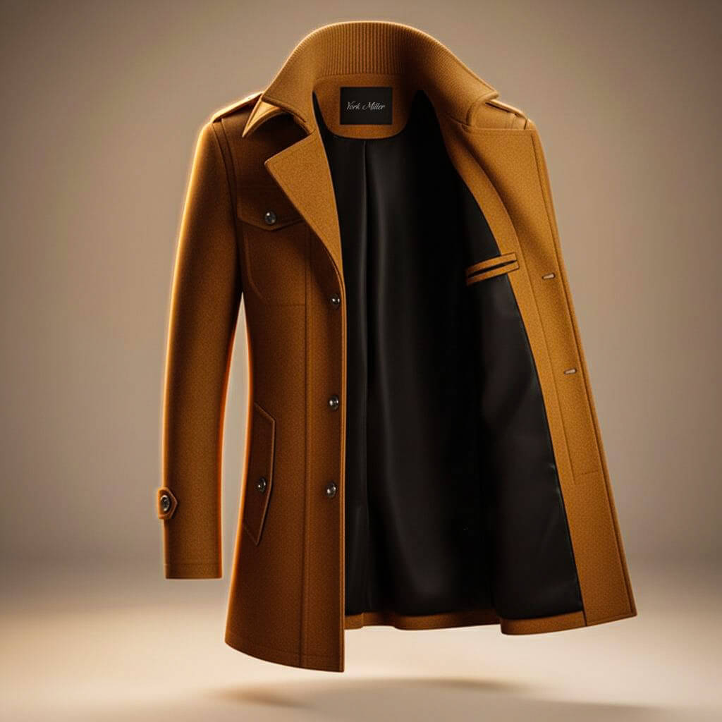 Callum Virgin Wool Coat