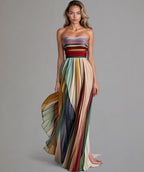 Vivienne A-Line Strapless Dress