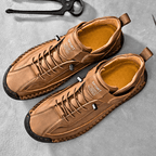 Hutton Artisan Leather Trainers