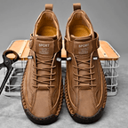 Hutton Artisan Leather Trainers
