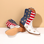 Vivienne Embroidered Western Boots