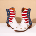 Vivienne Embroidered Western Boots