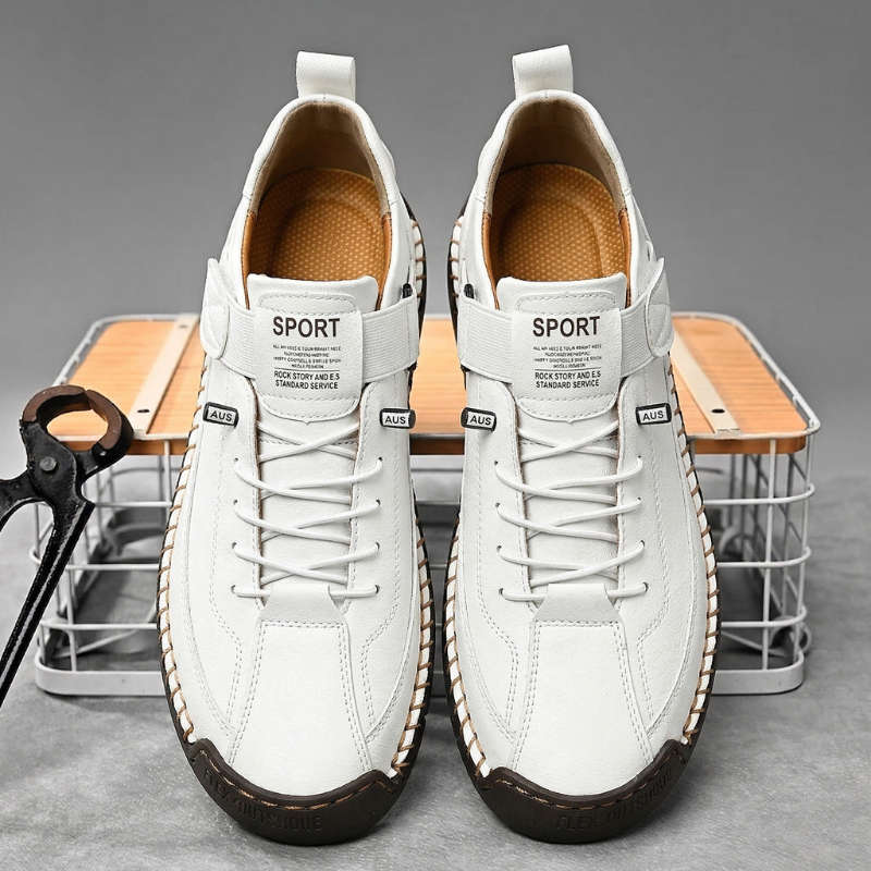 Calder Handcrafted Leather Trainer