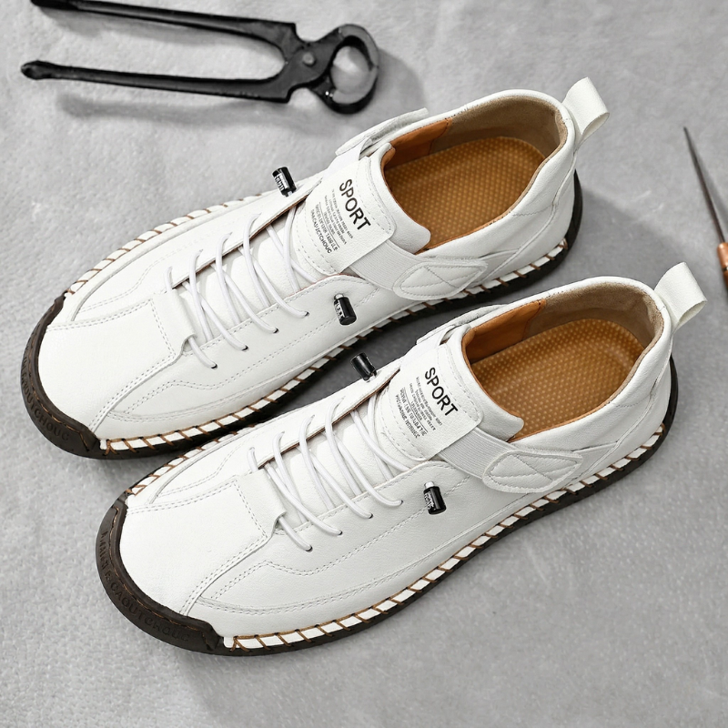 Calder Handcrafted Leather Trainer